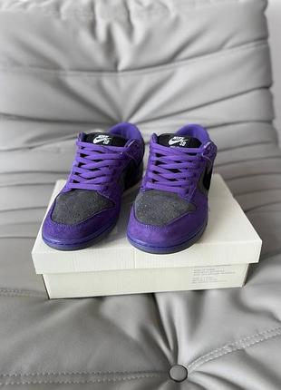 Чоловічі кросівки nike sb dunk low x isabelle purple
