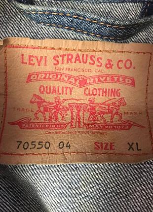 Джинсова куртка levi's 3