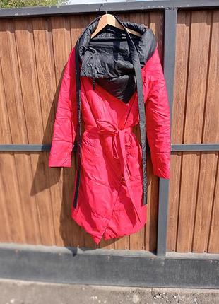 Куртка пальто двух стороннее без капишона