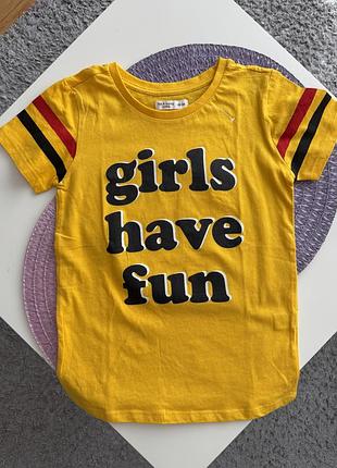 Футболка fox&bunny, 128см,