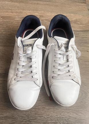 Кросівки lacoste carnaby evo оригінал б/в