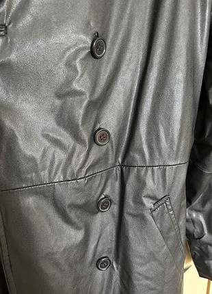 Шкіряний тренч 4