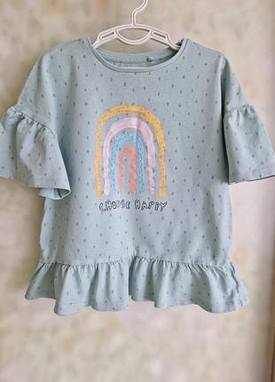 Футболка, туніка next 6-7р