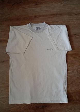 Футболка белая мужская летняя