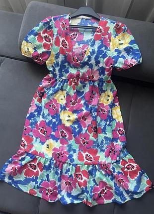 Primark вільна сукня м-л квітковий принт