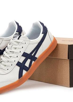 Женские кроссовки asics onitsuka tiger tokuten white blue 36-37-38-39-40