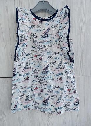 Брендова бавовняна легесенька літня сукня