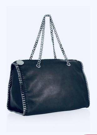 Сумка шопер шкіряна