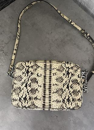 Сумка из натуральной кожи под змею michae kors оригинал