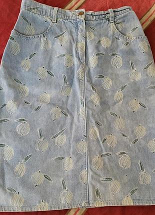 Джинсовая юбка