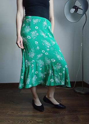 Яскрава зелена спідниця, 38 розмір
