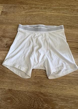 Чоловічі, котонові, боксерки, в білому, кольорі, від бренду: primark