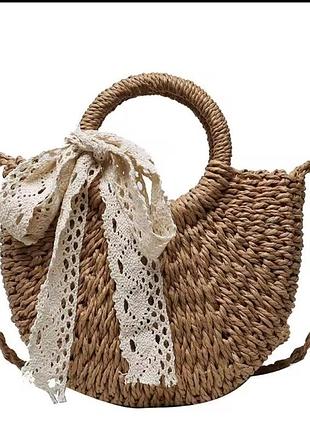 Летняя женская сумка с подкладкой