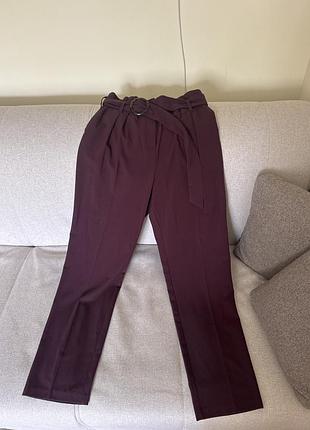 Брюки жіночі класичні прямого крою, розмір 14  (eur 42)