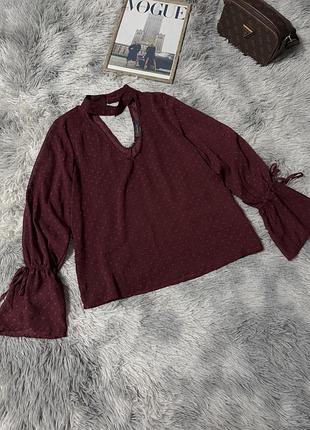 Легка блуза з чокером primark