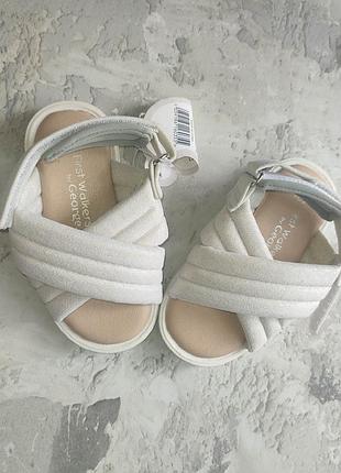 Сандалии босоножки george с глиттерлм