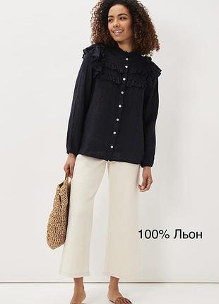 Сорочка льон, м/л