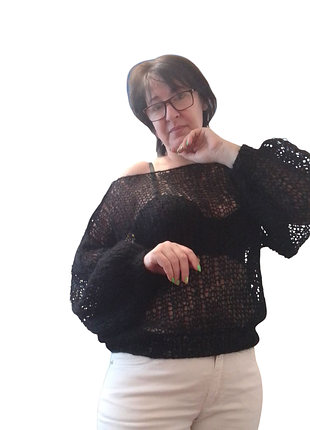 В'язані павутинки ручної роботи