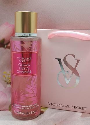 Парфюмированный мист для тела и волос guava fiesta shimmer victoria ́s secret.