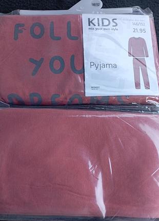 Пижама для детей, 146/152, 10-12 лет