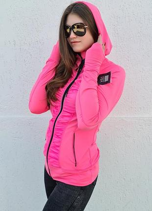 Sexy худи олимпийка victoria’s secret неоновый цвет