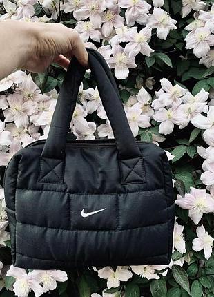 Сумка nk vintage black puffer bag