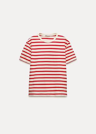 Футболка в смужку zara