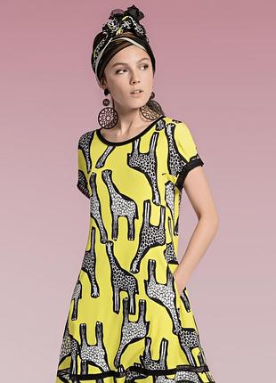 Платье с жирафами marc cain