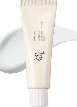 Beauty of joseon relief sun rice probiotics spf50+/pa++++ сонцезахисний крем із пробіотиками 50 ml
