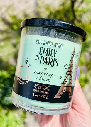 Свічка на 1 гніт macaroon cloud (emily in paris) від bath&body works