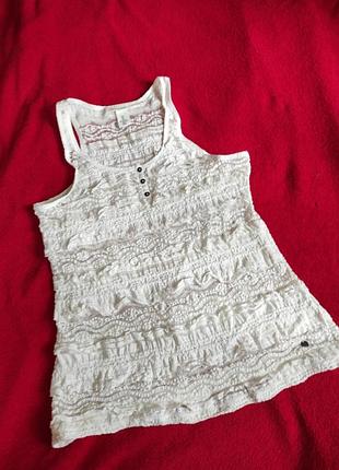Майка с кружевом h&amp;m