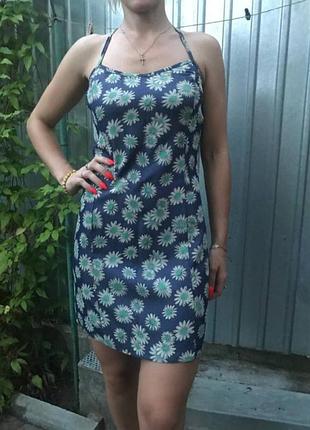 Сарафан в ромашки мини