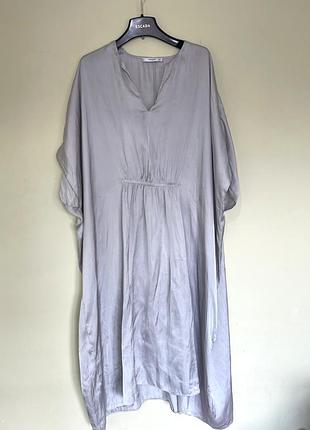 Стильное платье миди, кимоно, накидка m-l mango