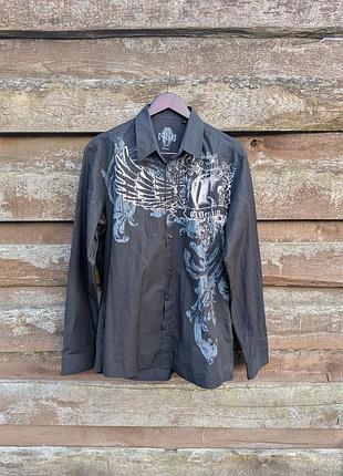 Мужская рубашка g-brand gothic shirt | xl