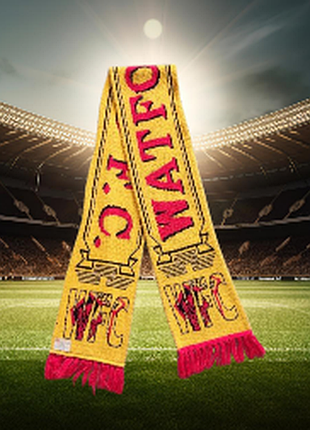 Футбольный шарф fc watford