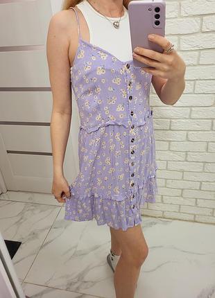 Сарафан в цветочный принт