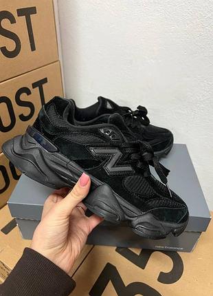 Кроссовки new balance 9060 triple black