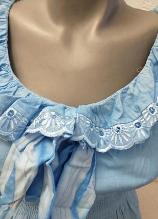 Сарафан коттоновый 4