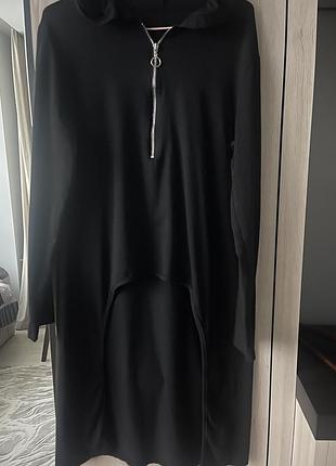 Туніка-сукня з капюшоном