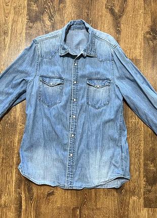 Сорочка джинсова 170-177 м л