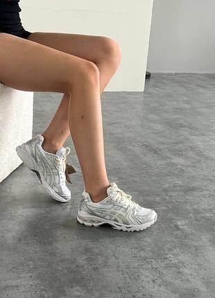 Кроссовки asics gel-kayano 14 white silver