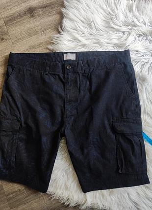 Крутые шорты с накладными карманами размер l