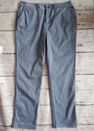 Брюки голубые l