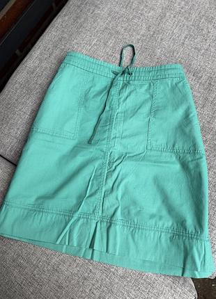 Спідниця юбка яскрава літня бірюзова