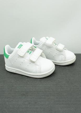 Оригинальные кожаные кроссовки adidas stan smith white leather