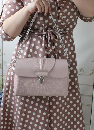 Женская кожаная сумка клатч кожаный женский