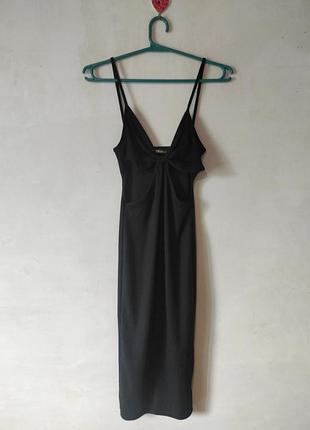 Сукня в рубчик