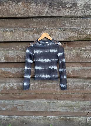 Прозорий жіночий топ-сітка divided h&m, xs
