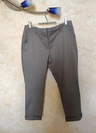 Красивые хлопковые брюки 7/8