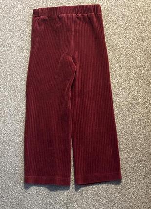 Стильні велюрові мʼякі брюки штани